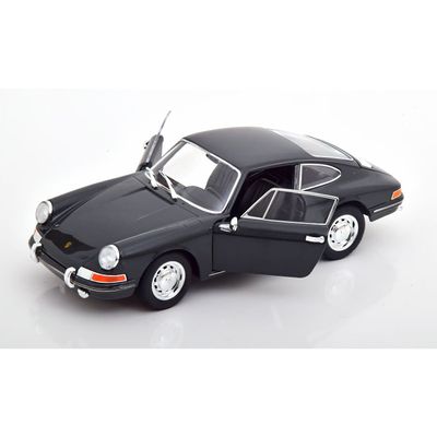 Porsche 911 - 1964 - Mörkgrå - Welly - 1:24