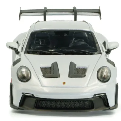 Porsche 911 (993) GT3 RS - 2023 - Ljusgrå / Röd - Solido - 1:43