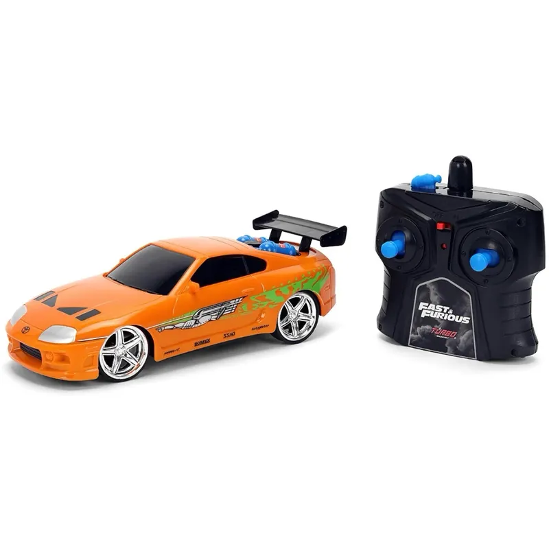 Brians Toyota Supra Nitro Powered - RC - Jada - 18 cm