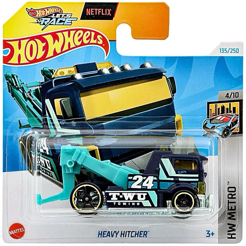 Heavy Hitcher - Netflix Let's Race - HW Metro - Hot Wheels