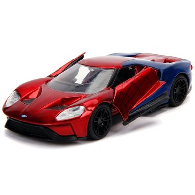 Marvel Spiderman 2017 Ford GT - Jada Toys - 1:32