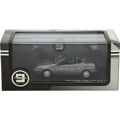 Volvo 480 Turbo Cabriolet 1990 - Silver - Triple9 - 1:43