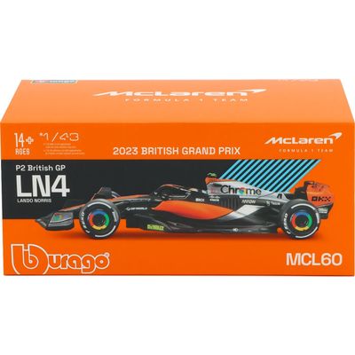 McLaren - MCL60 - British GP - Lando Norris - Bburago - 1:43