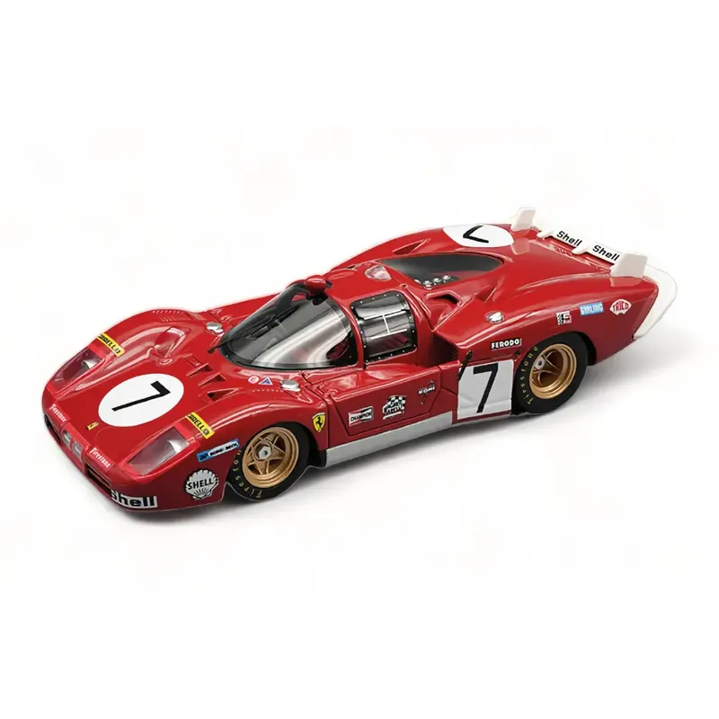 Ferrari 512S Bell Peterson 1970 Le Mans - Tecnomodel - 1:43