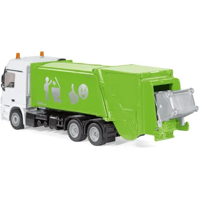 Sopbil - Mercedes-Benz Actros - Grön - 2938 - Siku - 20 cm