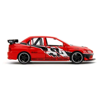 Mitsubishi Lancer Evolution IX - Rød - Fast & Furious - Jada