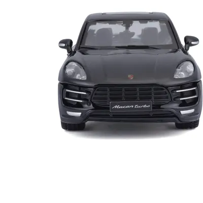 Porsche Macan - Sort - Bburago - 1:24
