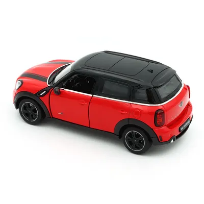 MINI Cooper S Countryman - Röd / Svart - Rastar - 1:24