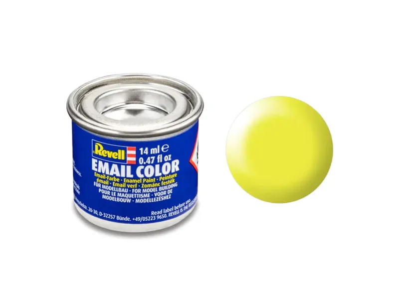 Silk "Luminous Yellow" - 312 - RAL 1026 - Emaljfärg - Revell