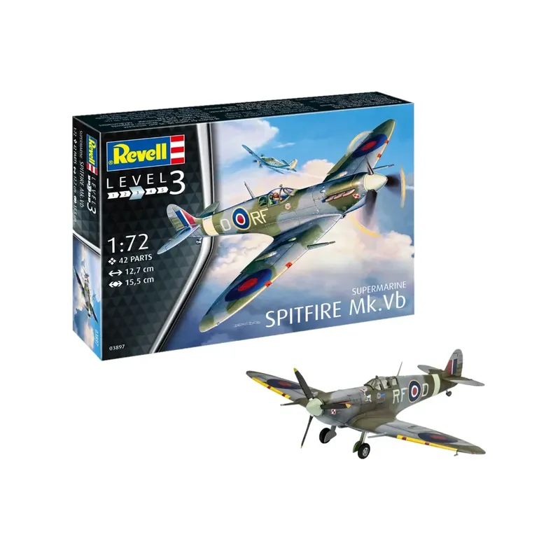 Supermarine Spitfire Mk.Vb - 03897 - Revell - 1:72