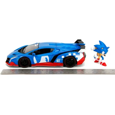 Lamborghini Veneno - Sonic the Hedgehog - Jada - 1:24