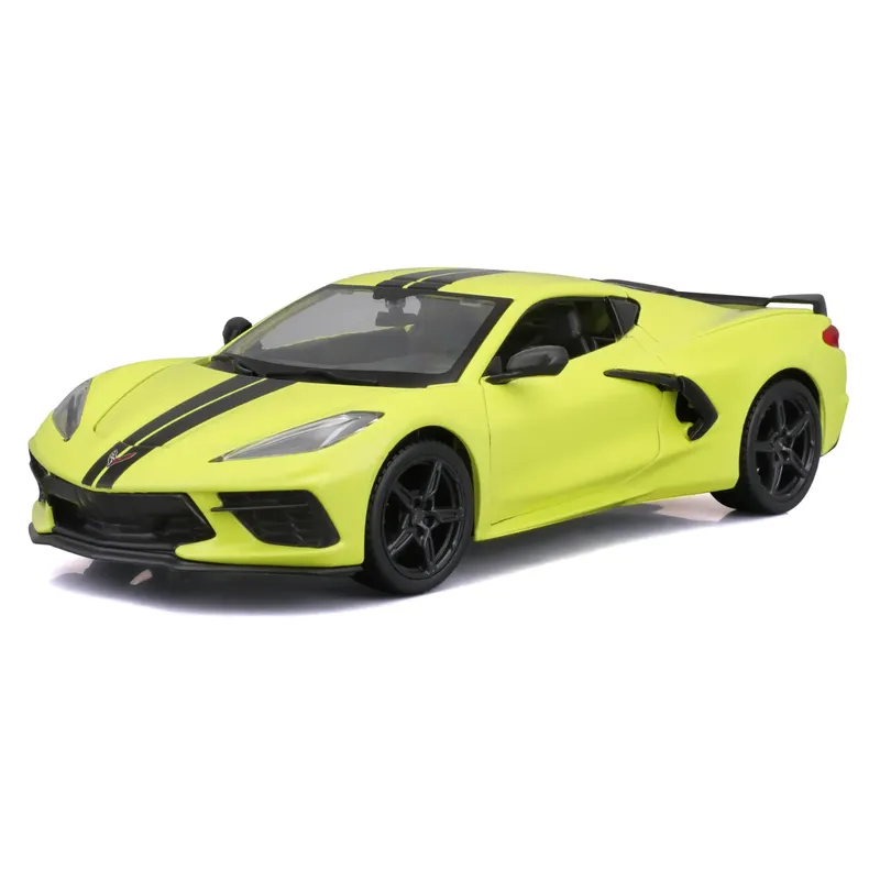 2020 Chevrolet Corvette Stingray Coupe Z51 - Gul - Maisto - 1:24