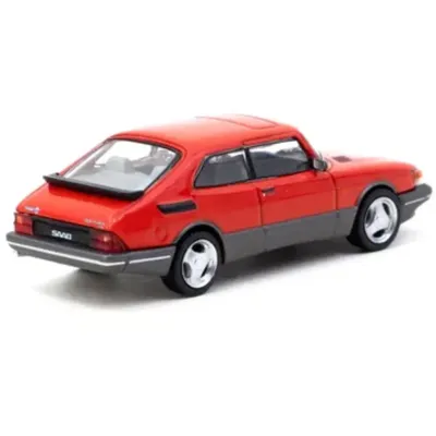 Saab 900 Turbo - Röd - Tarmac Works - 1:64