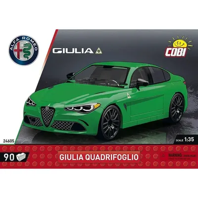 Alfa Romeo Giulia Quadrifoglio - Grøn - 24605 - COBI - 1:35