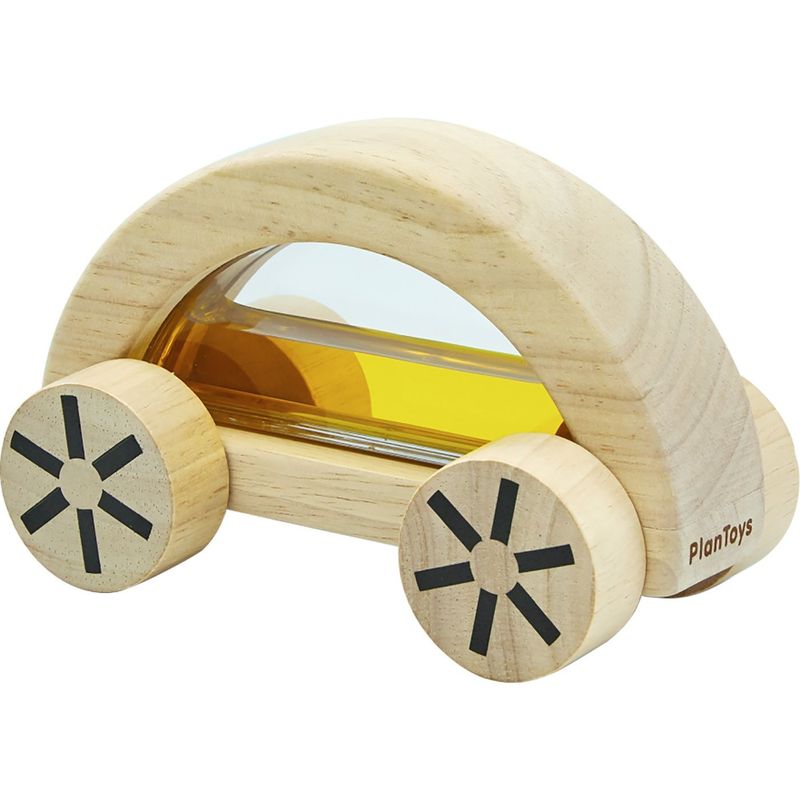 PlanToys - Wautomobile gul