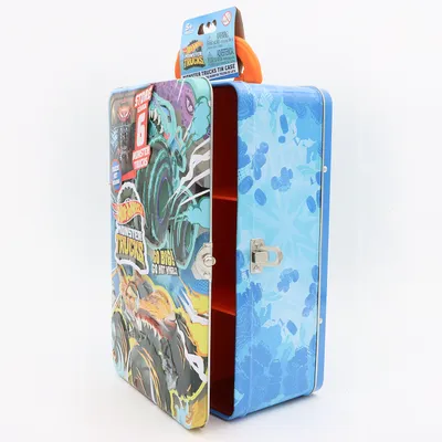 Monster Trucks Tin Case - Hot Wheels