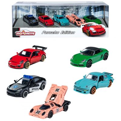 Porsche Edition - Giftpack 5 bilar - 2021/2022 - Majorette