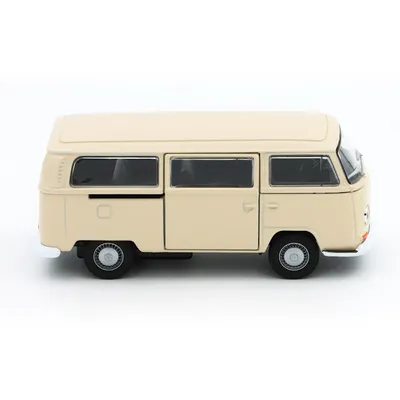 Volkswagen T2 Bus - 1972 - Beige - Welly - 11 cm