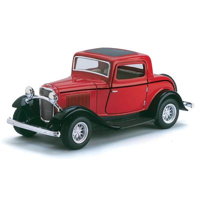 1932 Ford 3-Window Coupe - Kinsmart - 1:34 - Grön