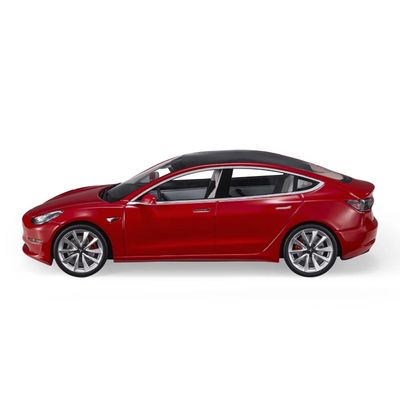 Tesla Model 3 - Röd - LS Collectibles - 1:18