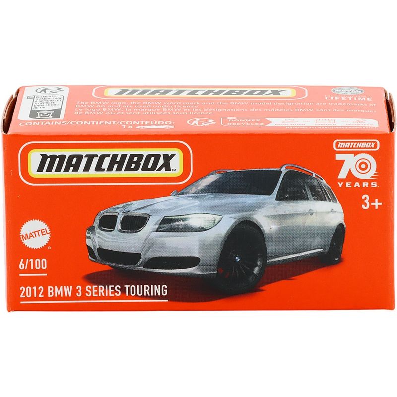 2012 BMW 3 Series Touring - Vit - Power Grab - Matchbox