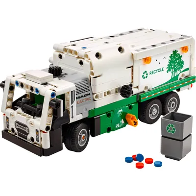 Mack LR Electric Garbage Truck - Technic - 42167 - LEGO