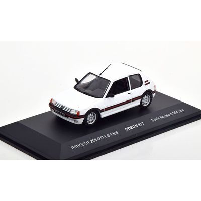 Peugeot 205 GTI 1.9 1988 - Vit - Odeon - 1:43