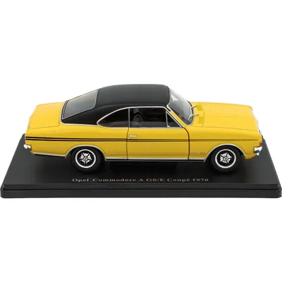 LITEN SKADA TAK - Opel Commodore A GS/E Coupé - 1970 - Hachette - Atlas - 1:24