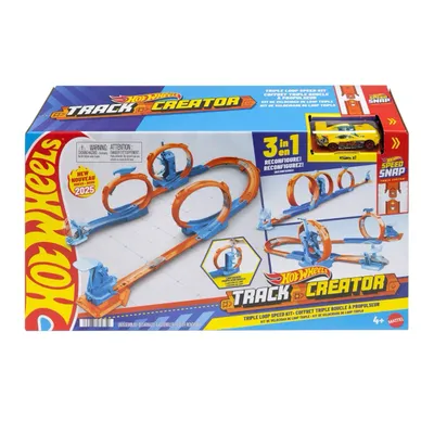 Triple Loop Speed Kit - Track Creator - Hot Wheels