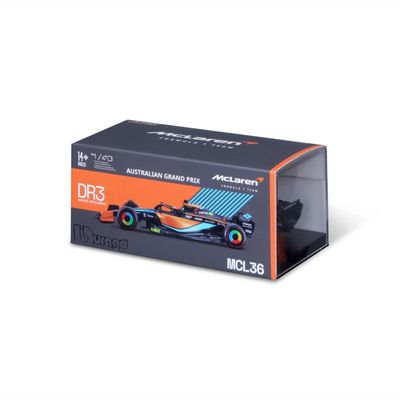 F1 - McLaren - MCL36 - Daniel Ricciardo #3 - Bburago - 1:43