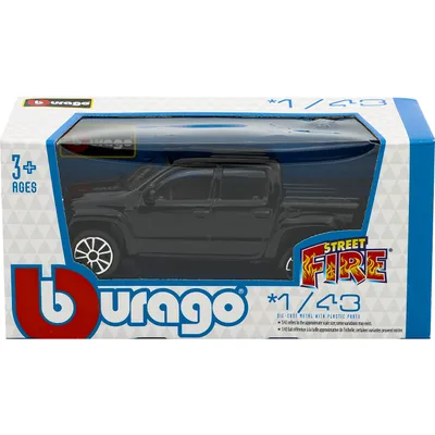 Volkswagen Amarok - Svart - 2011 - Bburago - 1:43 - 11 cm