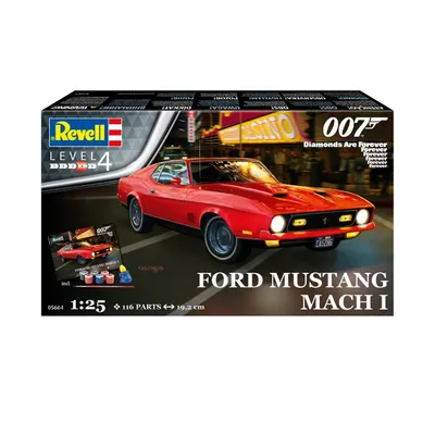 Ford Mustang Mach 1 - Färg och lim - 05664 - Revell - 1:25