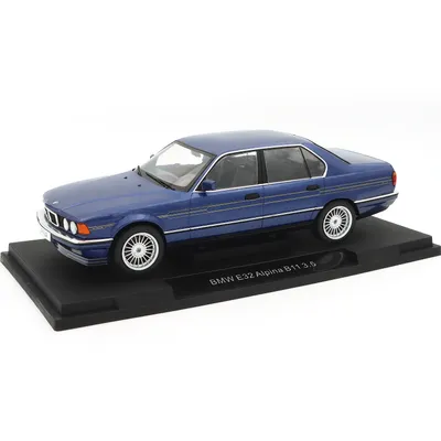 BMW E32 Alpina B11 3.5 - Mörkblå - 1992 - MCG - 1:18
