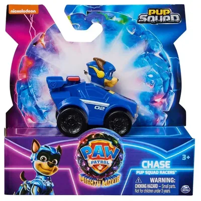 Chase - Pup Squad Racers - PAW Patrol - 6 cm