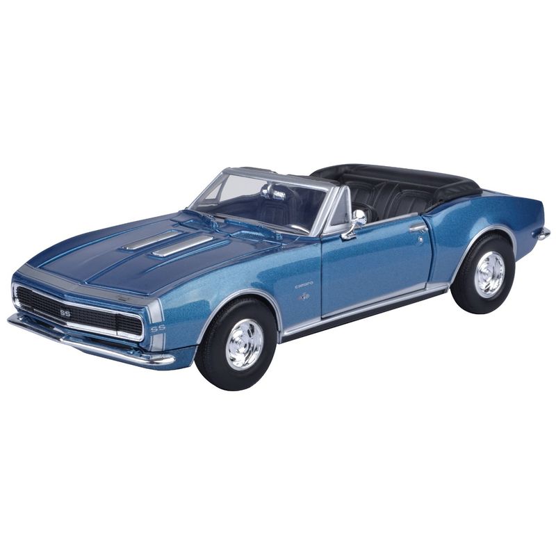 1967 Chevy Camaro SS - Blå - Motormax - 1:24