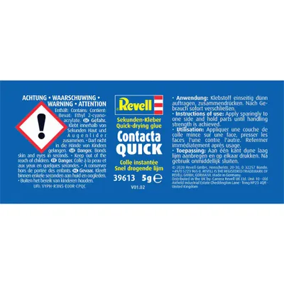 Contacta Quick - Snabblim - 5 g - 39613 - Revell