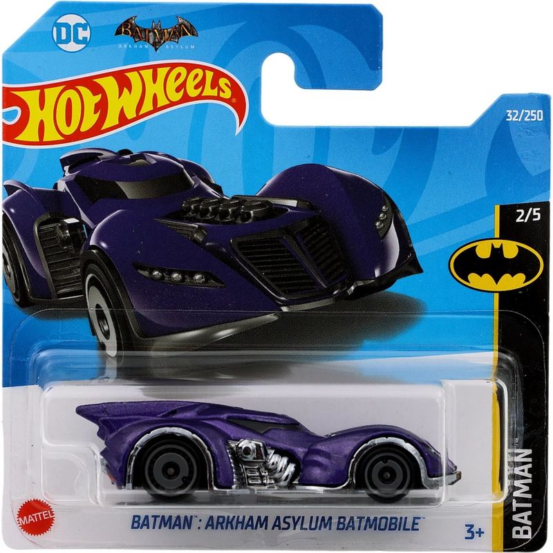 Batman: Arkham Asylum Batmobile - Batman - Lila - Hot Wheels