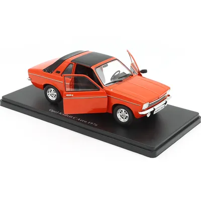 Opel Kadett C Aero - 1976 - Orange / Svart - Atlas - 1:24