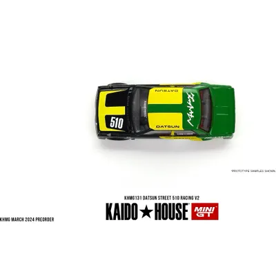 Datsun Street 510 Racing V2 - KAIDO HOUSE - Mini GT - 1:64