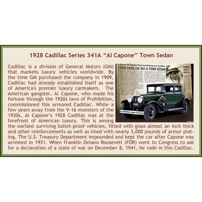1928 Cadillac 341A "Al Capone" Town Sedan - Esval Models