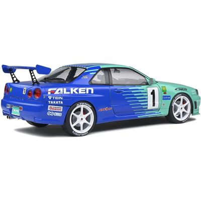 Nissan Skyline GT-R (R34) - 1999 - Falken - Solido - 1:18