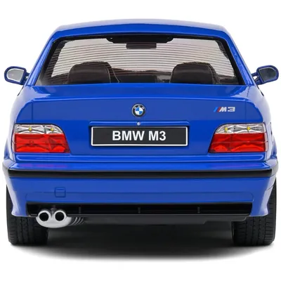 BMW E36 M3 Coupé - Blå - 1996 - Solido - 1:18