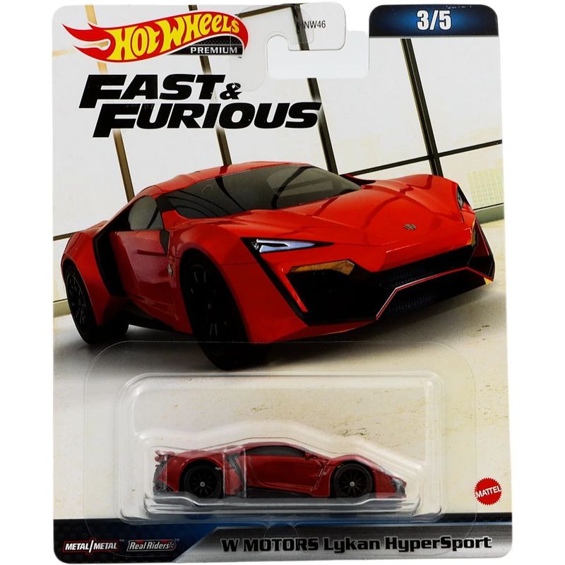 W MOTORS Lykan HyperSport - Fast & Furious - Hot Wheels