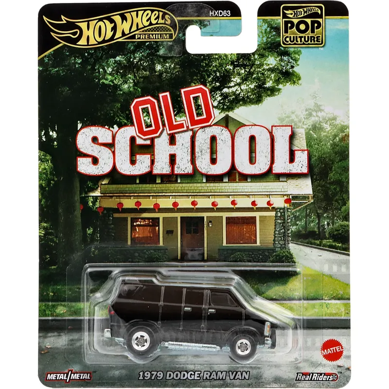 1979 Dodge RAM VAN - Svart - Pop Culture - Hot Wheels Premium