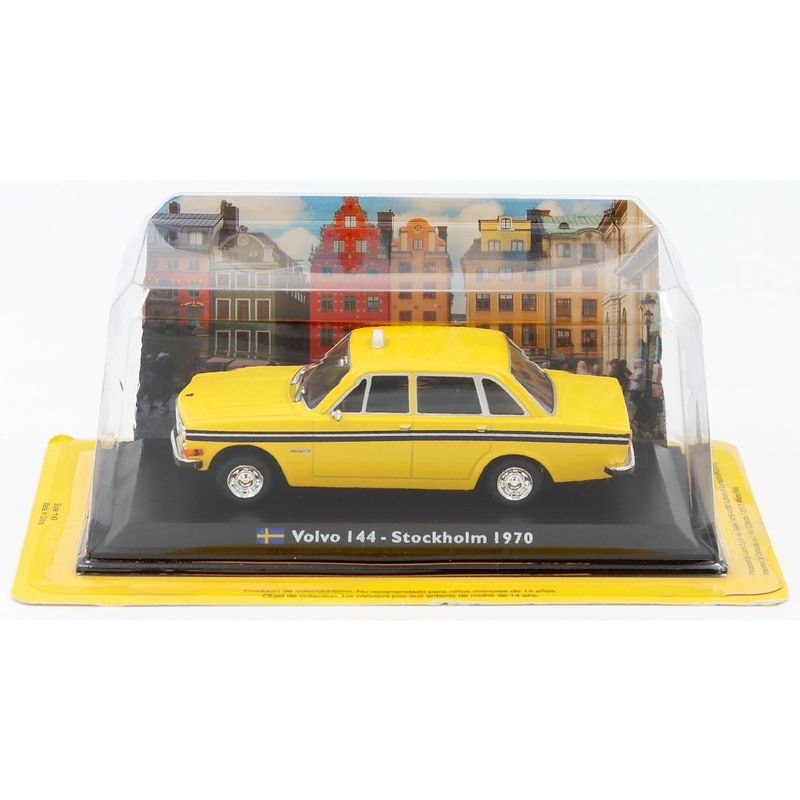 Volvo 144 - Stockholm 1970 - Taxi - Leoni - 1:43