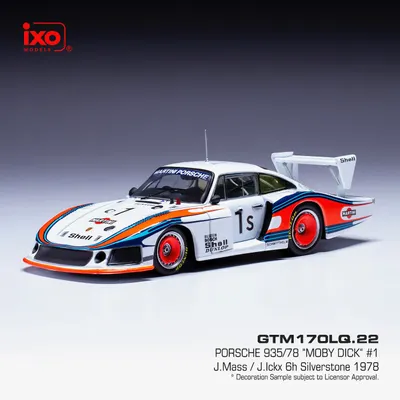 Porsche 935/78 "Moby Dick" #1 - 1978 - Ixo Models - 1:43