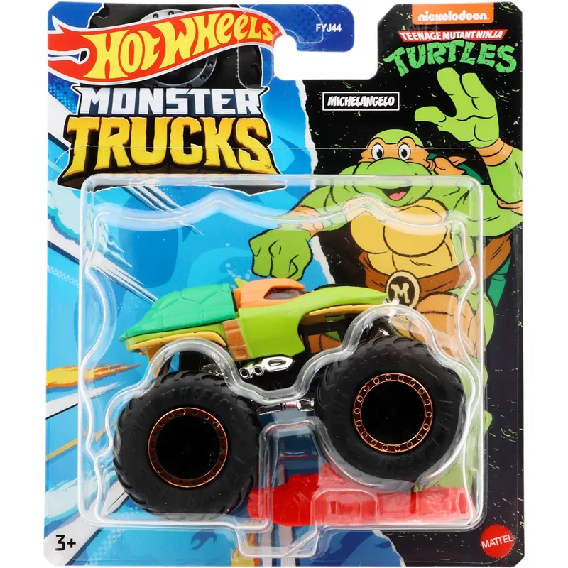 Michelangelo - Turtles - Monster Trucks - Hot Wheels