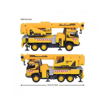 Volvo Truck Crane - Kranbil - Majorette Grand Series