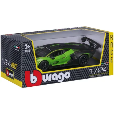 Lamborghini Essenza SCV12 - Grön / Svart - Bburago - 1:24