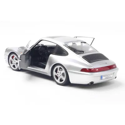 Porsche 911 (993) 4S - 1996 - Silver - Solido - 1:18